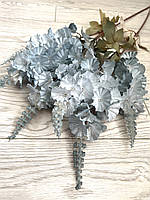 Декоративний дельфініум. Гілка штучна для декору ( голубий 90 см ), фото 4