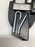 Емблема шильдик напис R на грати радіатора, фото 5