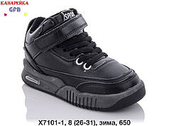 Зимове взуття оптом Черевики для хлопчиків від фірми GFB- Канарейка (26-31)