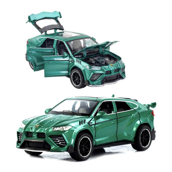 Машинка іграшка Lamborghini Urus металева моделька колекційна 15 см Зелений (59656)