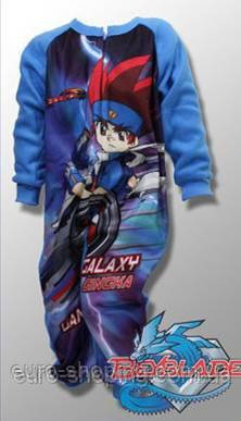 Піжама флісова з героями Beyblade, фото 1