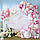 Арка гірлянда з повітряних куль "Бело-Розовий стиль". Розмір: 5м., фото 7