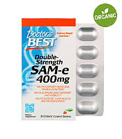 Doctor's Best, SAMe, S-аденозилметионин, 400 мг, 30 таблеток