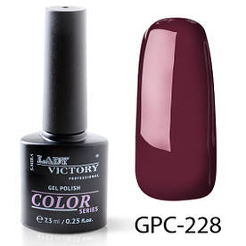 Гель-лак для нігтів кольоровий Lady Victory GPC-(221-230) 7,3 мл.