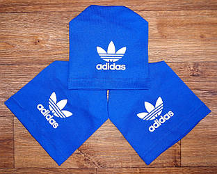 Шапка синя шапочка спортивна дитяча для хлопчика або дівчинки Адідас