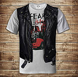 Футболка з 3D принтом 2в1 футболка + жилет incredible Дорослі і дитячі розміри ВСІ Розміри, фото 2