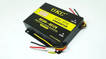 Перетворювач UKC 24V-12V 50А (DDC-50A), фото 1