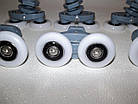 Набір коліс для душової кабіни подвійних ( В-27) -25мм, фото 4