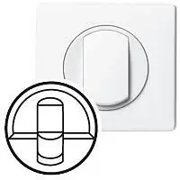 Лицевая панель Legrand 2xRJ45 кат.6 White