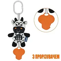 Погремушка Limo Toy rat47 Orange Коровка подвеска