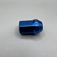 Гайка колесная M12*1,25*35 мм Конус Синий Хром Ключ 19