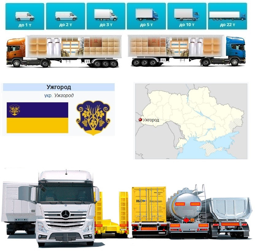 Вантажоперевезення із Ужгорода в Ужгород, фото 1