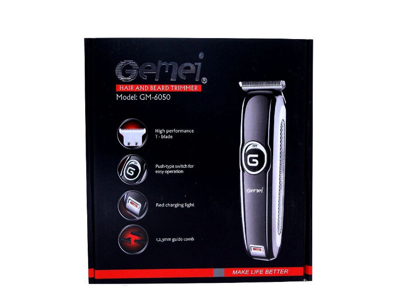 Машинки для підстригання волосся Gemei GM 6050/ 5203 (40 шт./ясть), фото 1