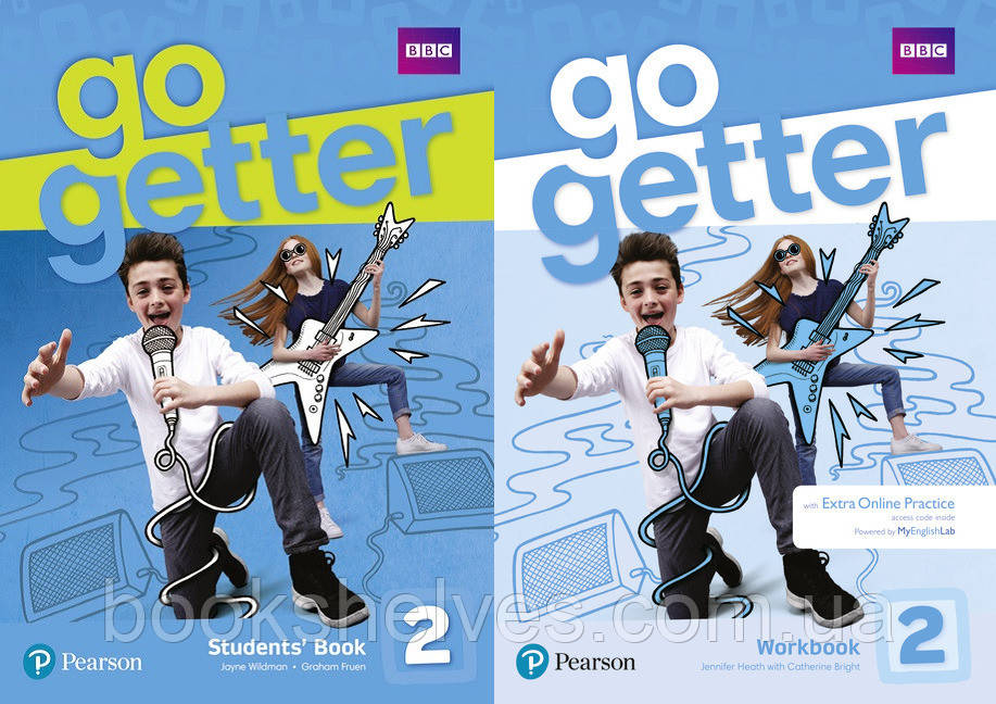 Go Getter 2 Student's Book&WorkBook Підручник та Робочий зошит