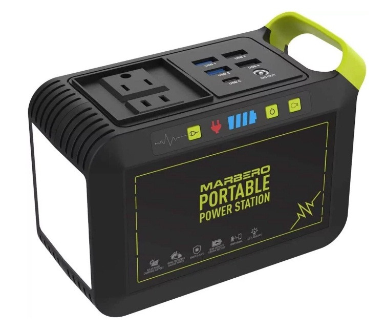 Зовнішній акумулятор MARBERO 88Wh 24000 mAh портативна електростанція