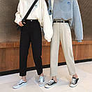 Молодіжні джинсові штани прямі жіночі на високій посадці (р. S-M) 10SH1018, фото 4