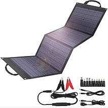 Сонячна батарея Solar panel BIGblue B406 80W складаний сонячний зарядний пристрій, фото 2