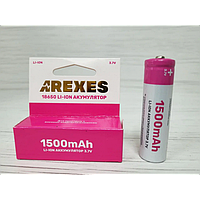 Акумулятор літій-іонний Arexes 18650 Li-Ion 1500 mAh, 3.7v