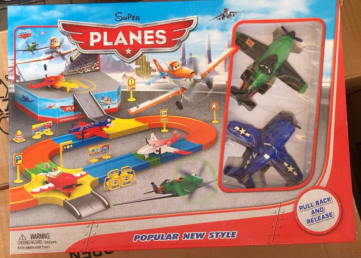 Ігровий набір трек із літаками Planes, фото 1