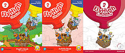 Fly High 2 Ukraine Pupil's Book&Activity Book&Grammar Підручник Робочий зошит та Граматика