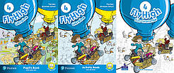 Fly High 4 Ukraine Pupil's Book&Activity Book&Grammar Підручник Робочий зошит та Граматика