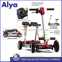 Складаний електрокутер для прогулянок Vermeiren Alya Folding Electro Scooter 6 км/год