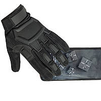 Тактические черные сенсорные перчатки M