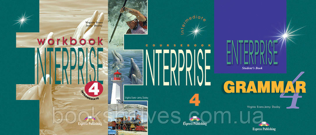 Enterprise 4 Student's Book&Workbook&Grammar Підручник Робочий зошит та Граматика, фото 1