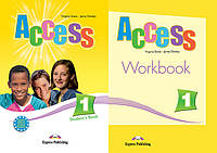 Access 1 Student's Book&Workbook Підручник та Робочий зошит