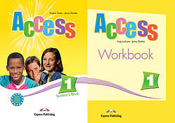 Access 1 Student's Book&Workbook Підручник та Робочий зошит