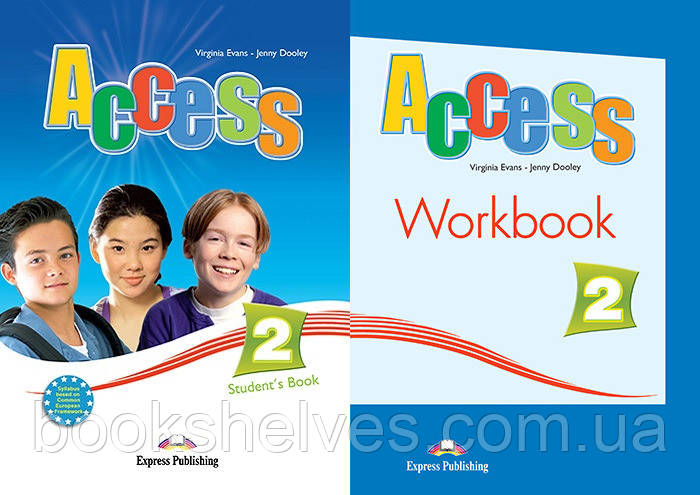 Access 2 Student's Book&Workbook Підручник та Робочий зошит
