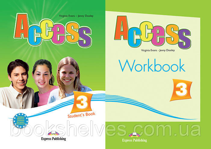 Access 3 Student's Book&Workbook Підручник та Робочий зошит