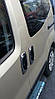 Окантовка дверної ручки (4 шт, нерж) Carmos - Турецька сталь для Peugeot Bipper 2008↗ рр., фото 5
