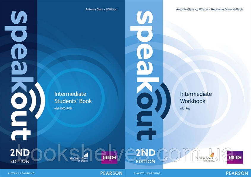 Speak Out (Second) Intermediate Student's Book+DVD&WorkBook+key Підручник та Робочий зошит