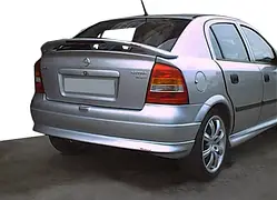 Задня нижня накладка HB (під фарбування) для Opel Astra G classic 1998-2012 рр
