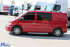 Бокові пороги Line (2 шт., алюм.) для Mercedes Vito W638 1996-2003 рр від VLF комп., фото 4