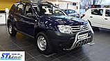 Кенгурятник WT002 (нерж) для Renault Duster 2008-2017 рр, фото 4