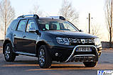 Кенгурятник WT002 (нерж) для Renault Duster 2008-2017 рр, фото 6
