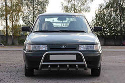 Кенгурятник WT003 60мм (нерж) для ВАЗ 2110-21115 рр