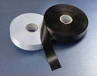 Сатин чёрный 40 мм х 200 м премиум для термотрансферной печати