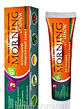 "Morning Ранок" зубна паста з ефектом мікропломби для чутливих зубів.для чутливої емалі Без фтору Імідж, фото 2