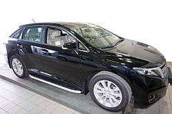 Бокові пороги Fullmond (2 шт., алюм.) для Toyota Venza 2008-2017 рр