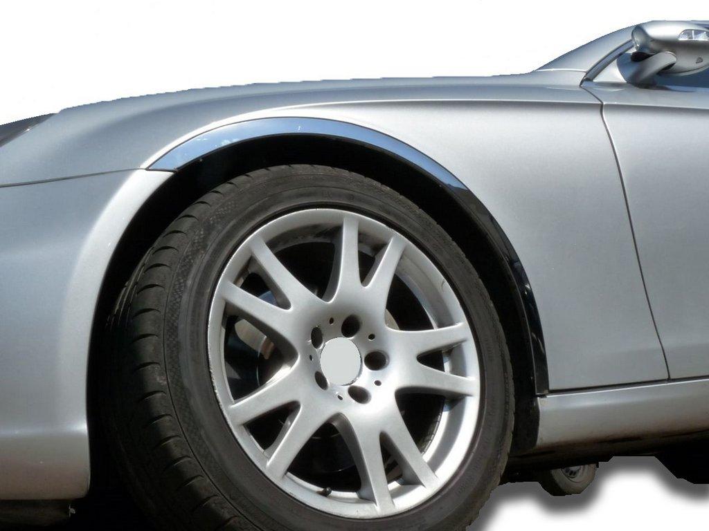 Накладки на арки (4 шт, нерж) для Alfa Romeo 156 1997-2007 рр від VLF комп., фото 1