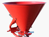 Розкидач мінеральних добрив металевий навісний Jar-Met 500 л, фото 3