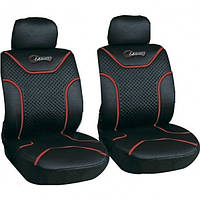 Авточохли передні чорні "Classic" MILEX  (+чохол руля +2 захист.чехла на ремені безоп.)