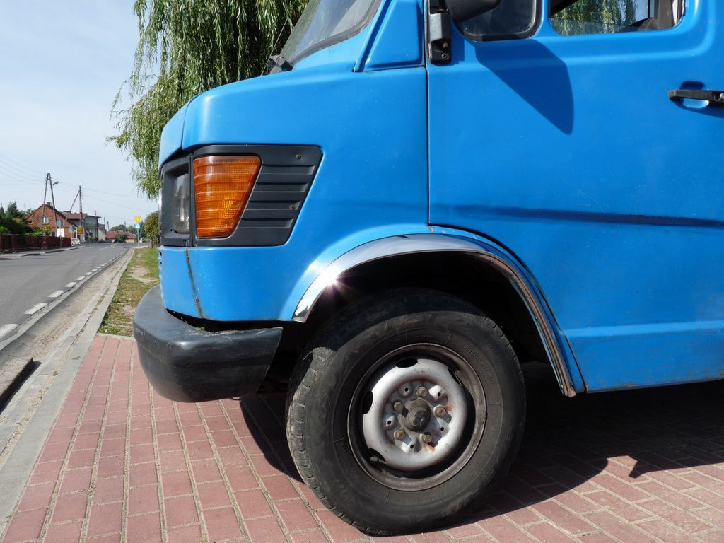 Накладки на арки (4 шт, нерж) для Mercedes T1 (207-410) від VLF комп., фото 1