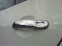Накладки на ручки (SW, 4 шт, нержавейка) Carmos - Турецкая сталь для марки.авто. Volkswagen Golf 6.от VLF