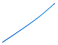 Термоусадочная трубка Ø 1.0/0.5 мм синяя 1 метр