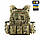 M-Tac плитоноска Cuirass QRS Multicam, фото 2