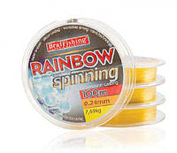 Леска BratFishing Rainbow Spinning 100м 0,28мм